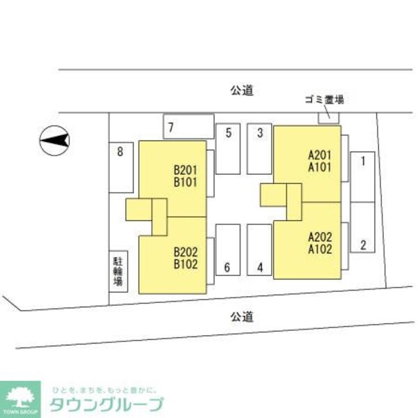 駐車場(☆トイレ☆)