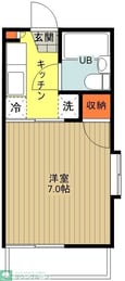 オリーブハウスの間取図