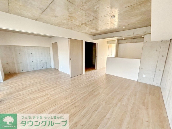 リビング・居室(工事中写真)