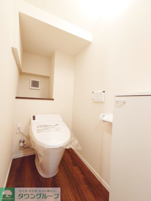 トイレ(トイレももちろん未使用です!)