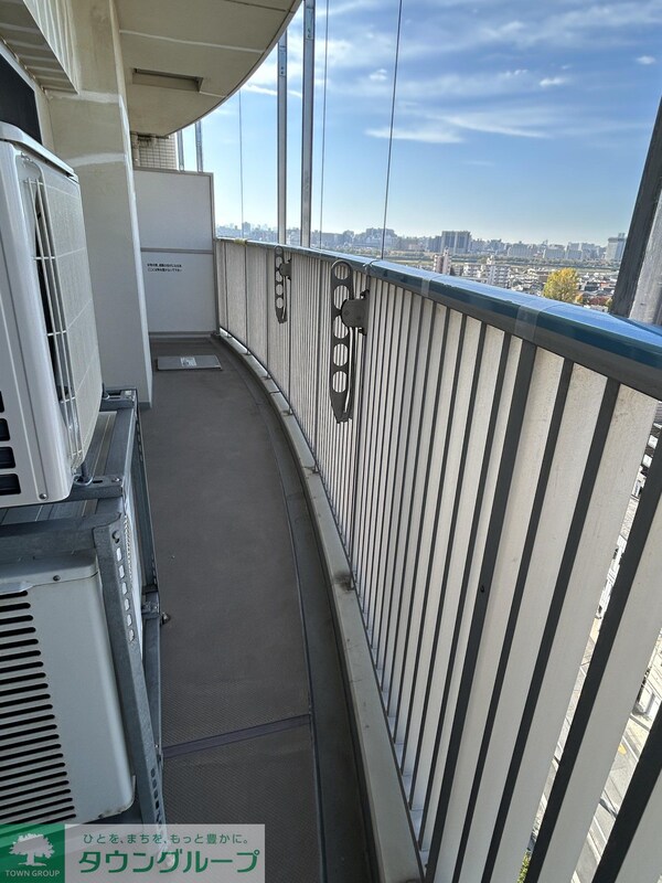 バルコニー(バルコニー：北から南向きに撮影)