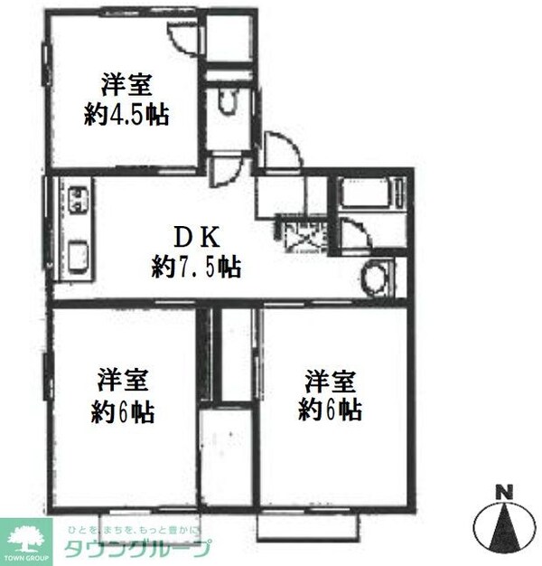 間取図(平面図)(間取図)