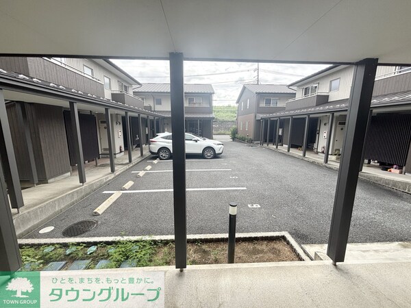 眺望(駐車場)