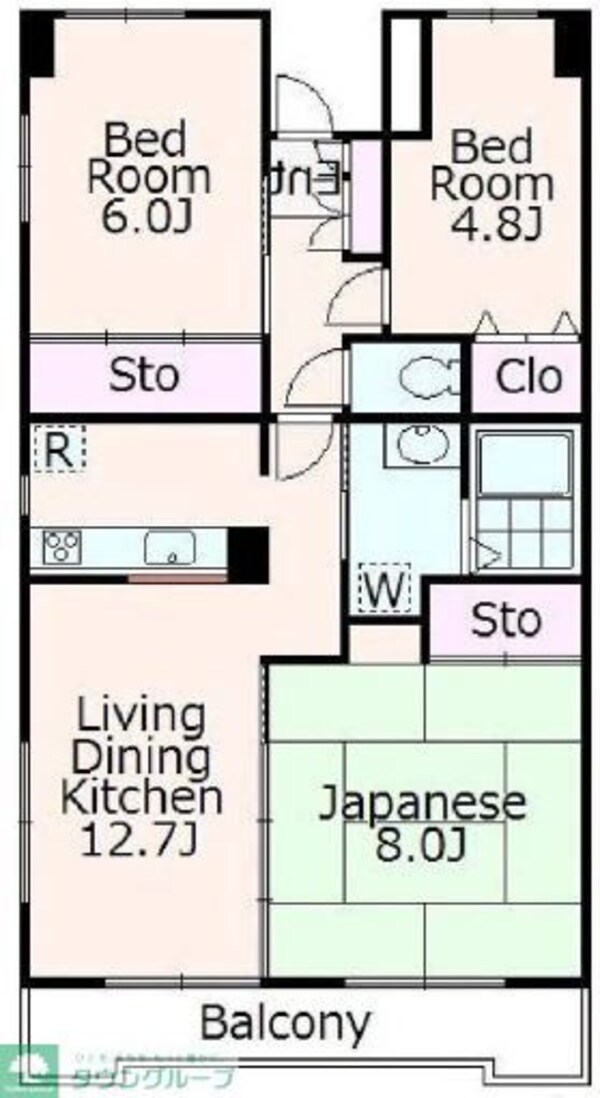 間取図(平面図)(間取図)