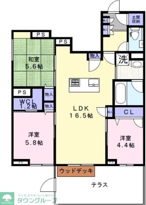 間取図(平面図)(間取図)
