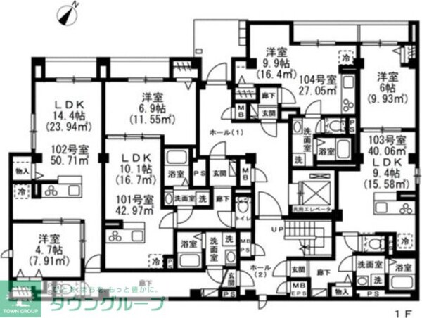 間取図(平面図)
