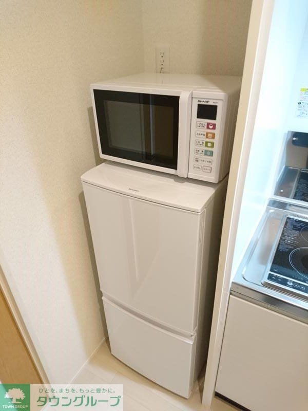 設備(冷蔵庫・電子レンジ)