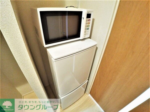 その他室内・内装(レンジと冷蔵庫)