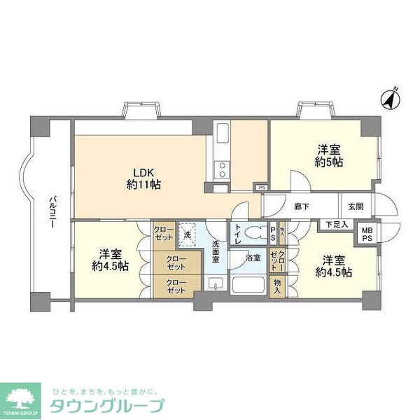 間取図(平面図)(間取図)
