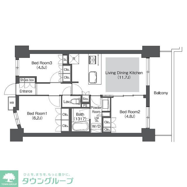 間取図