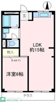 飯島ハイツの間取図