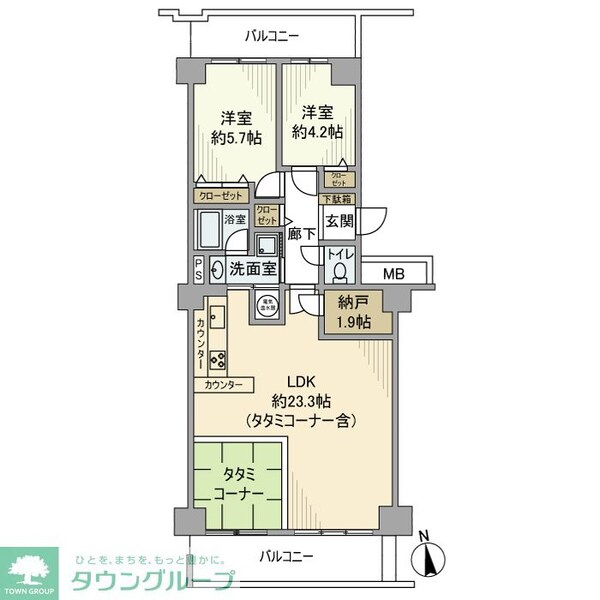 間取図(平面図)