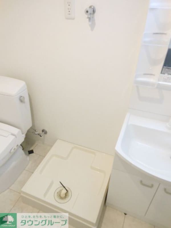 設備(室内洗濯機置き場)