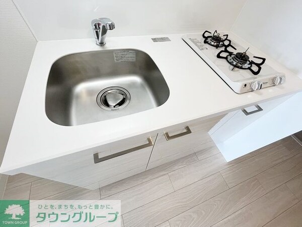 キッチン(ガスコンロ2口)