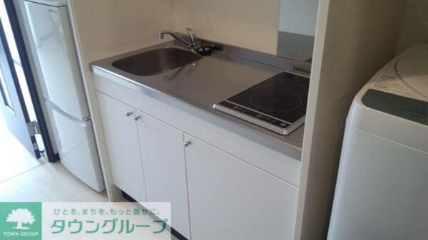 キッチン(電気コンロ　2口)