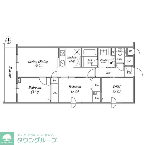 間取図(平面図)