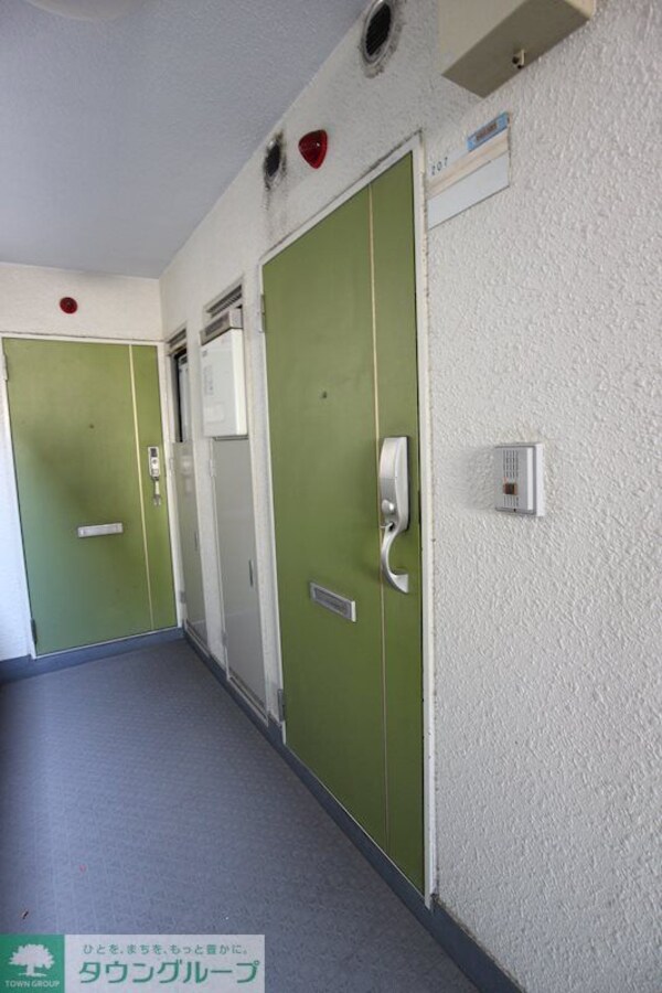 玄関(キーレス玄関ドア)