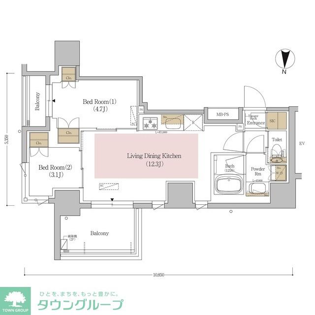 間取図