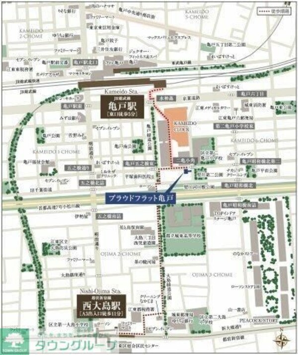 地図(間取図)