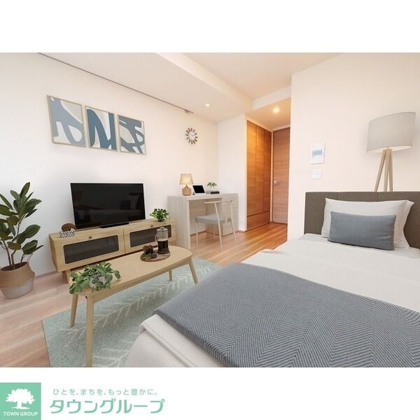 寝室(家具・調度品等はCG加工です。実際の賃貸住居には含まれませ…)