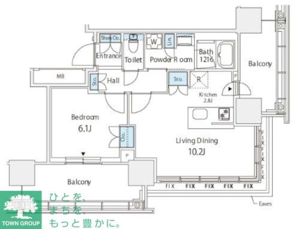 間取図(平面図)