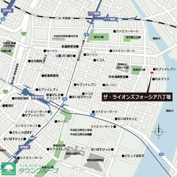 地図(間取図)