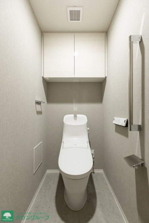 トイレ(Oタイプ2021年1月撮影 同タイプ205号室の写真です。)