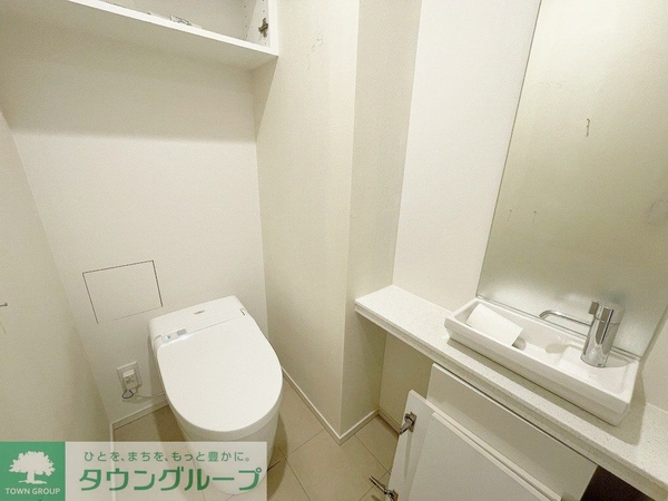 トイレ(お問合せは(株)タウンハウジング赤坂店へ【03-5563-…)