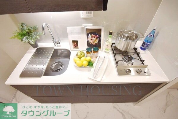 キッチン(【初期費用分割・クレカ対応】一都三県のお部屋探しは2025…)
