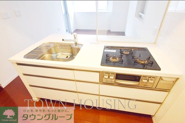 キッチン(【初期費用分割・クレカ対応】一都三県のお部屋探しは2025…)