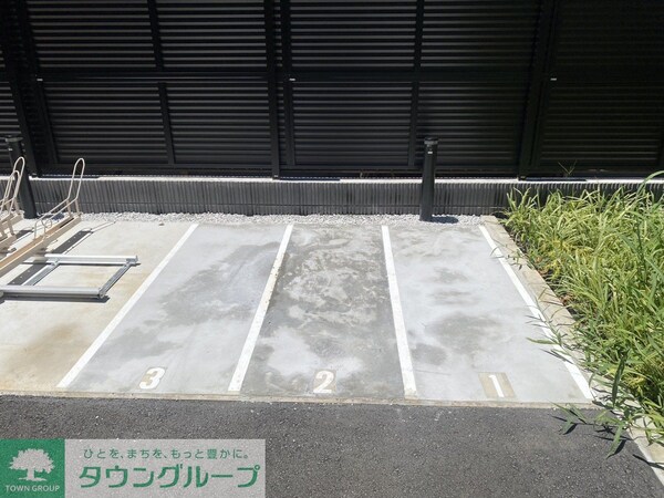 共有部分(バイク置き場)