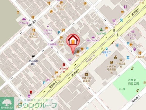 地図(お問合せは(株)タウンハウジング赤坂店へ【03-5563-…)