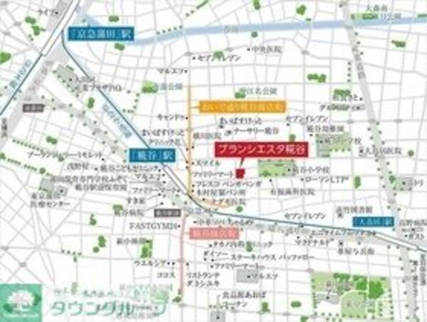 地図(★タウンハウジング蒲田店取り扱い★)