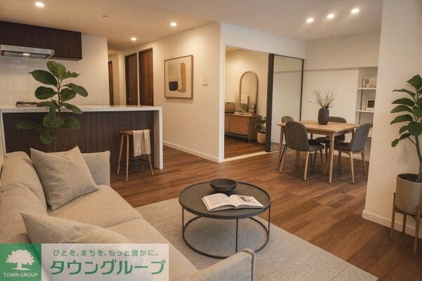 リビング・居室(※家具・小物はイメージです)