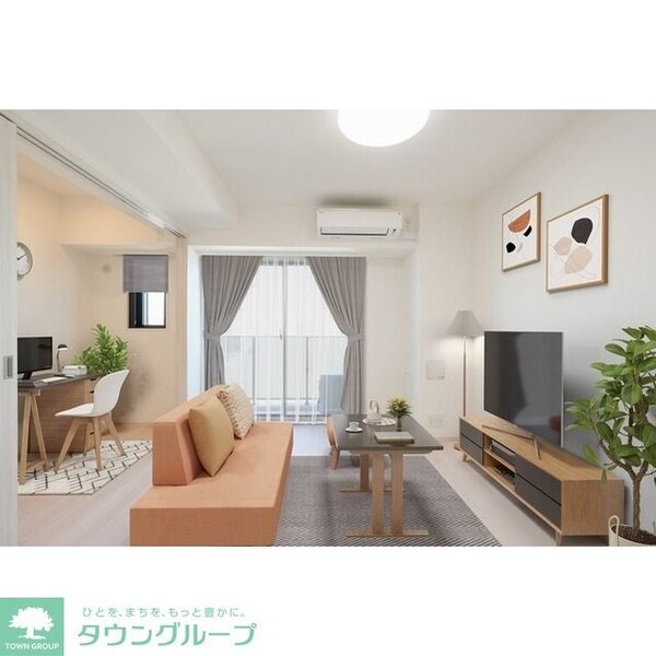 リビング・居室(【家具・調度品等はCG加工です。実際の賃貸住居には含まれま…)