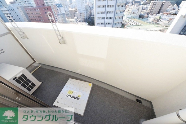バルコニー(お問合せは(株)タウンハウジング赤坂店へ【03-5563-…)