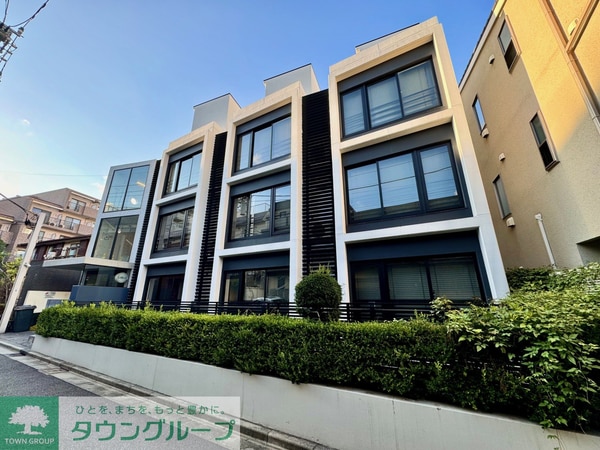 外観(麻布十番徒歩圏内のお洒落なデザイナーズ物件)