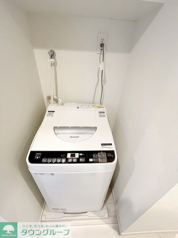 設備(洗濯機置き場)