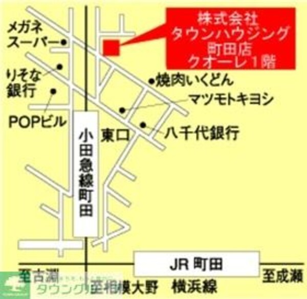 地図(★お問い合わせ・ご来店はタウンハウジング町田店まで★)