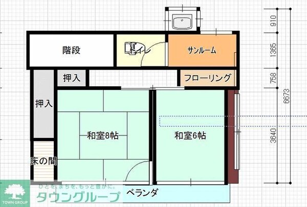 間取図(平面図)