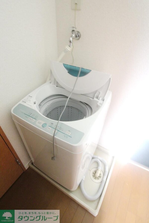 設備(室内洗濯機置き場)