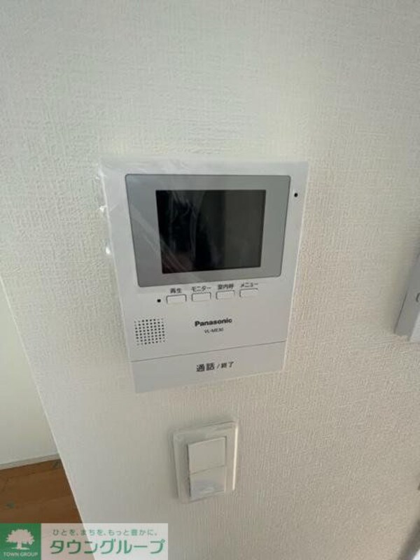 セキュリティ(安心のモニター付きインターホン！)