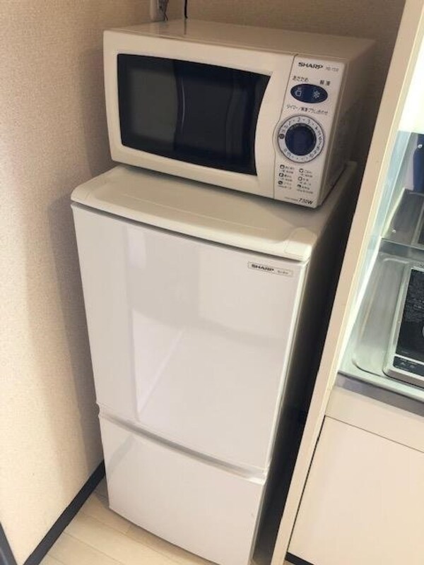 設備(冷蔵庫・電子レンジ)