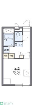 レオパレスニューハイツ　コスモの間取図