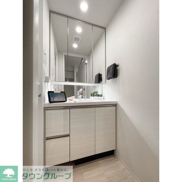 洗面(【家具/調度品に関しては配置例を示したもので実際の賃貸には…)