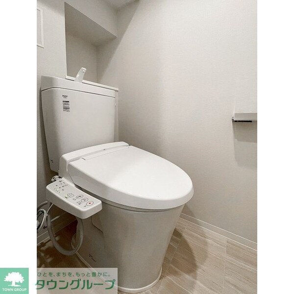 トイレ(【家具/調度品に関しては配置例を示したもので実際の賃貸には…)