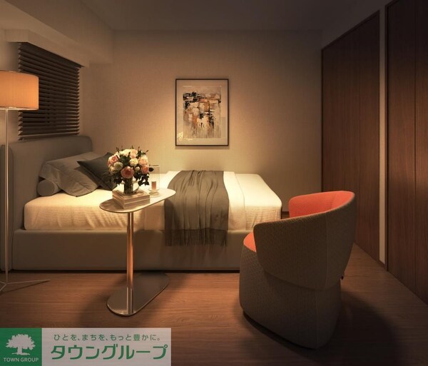 寝室(お部屋探しはタウンハウジング東京　新大久保店へ★★★)