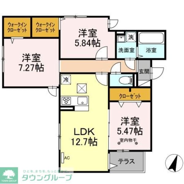 間取図(平面図)