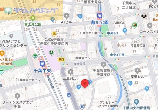 地図(ご来店お待ちしております！043-221-3600)