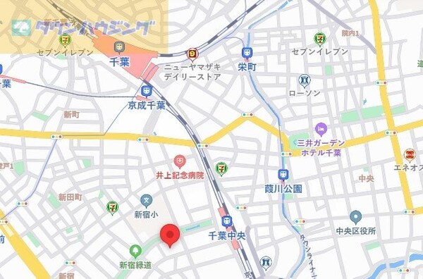 地図(現地待ち合わせ歓迎♪お問合せはタウンハウジング千葉店まで！)